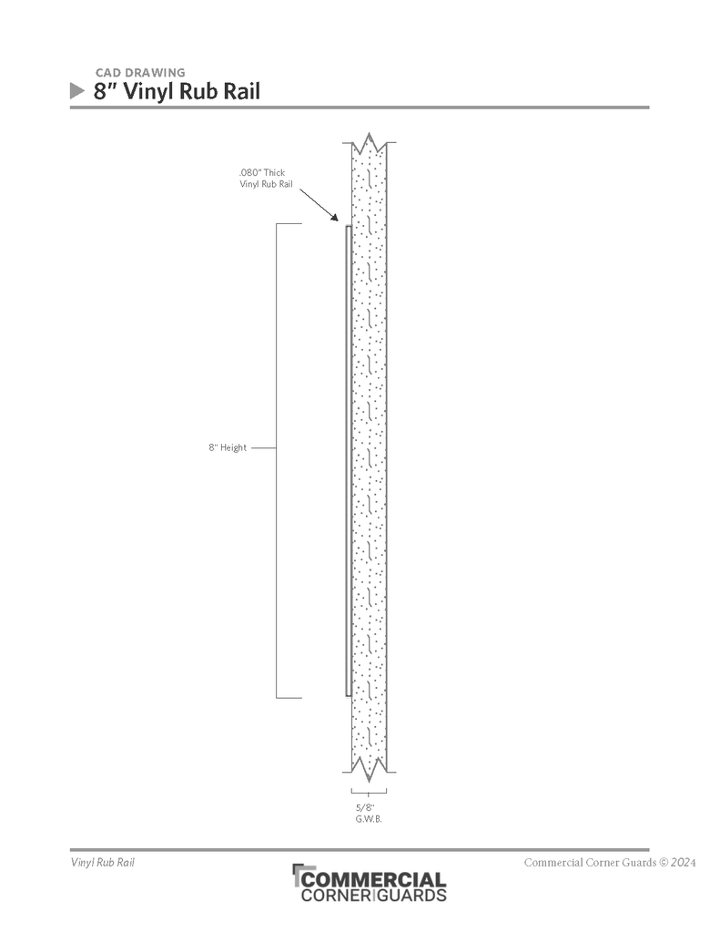 Protective Wall Strips | Wall Rub Rail