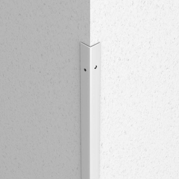 White Corner Guards Polycarbonate (Lexan) Commercial Corner Guards
