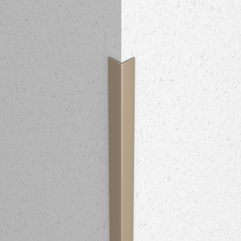 White Corner Guard in 16-foot Roll Length, self-adhesive